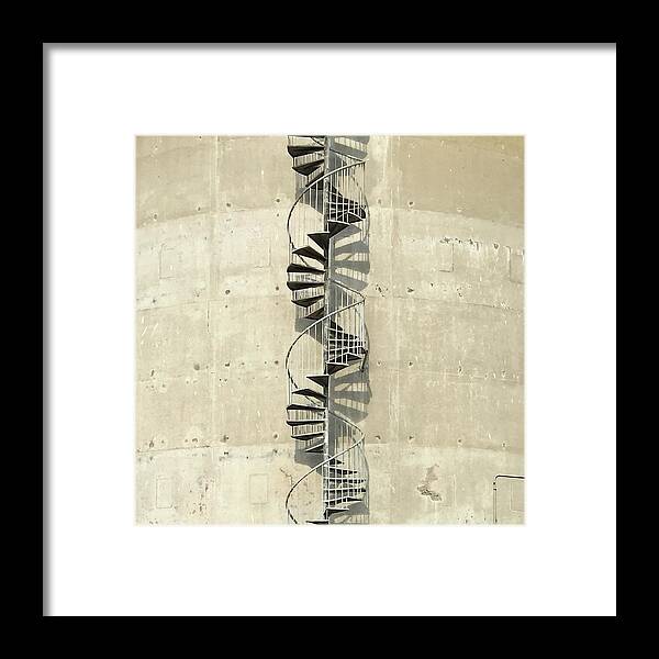  Framed Print featuring the photograph Spiral Staircase by Julie Gebhardt