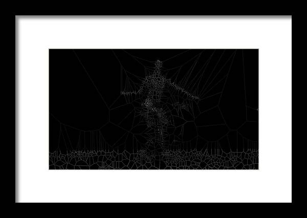 Vorotrans Framed Print featuring the digital art Spirit by Stephane Poirier