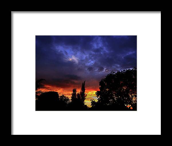 Sunset Framed Print featuring the photograph Spirit Sunset by Mark Blauhoefer