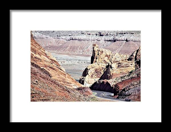Utah Framed Print featuring the photograph Spotted Wolf Canyon Utah by Merle Grenz