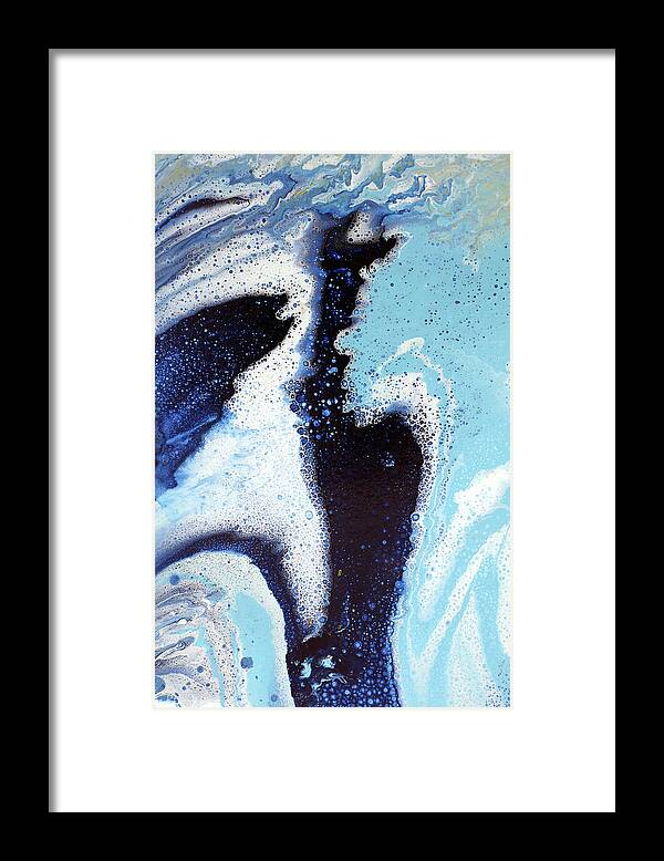 Beach Framed Print featuring the painting Spout by Tamara Nelson