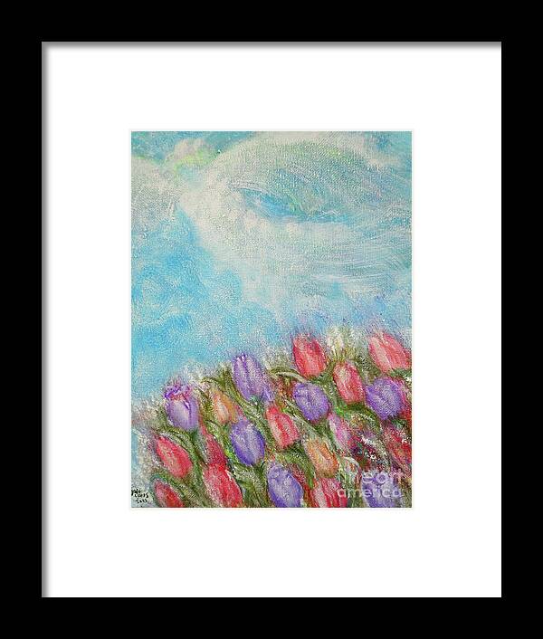 Impressionism Framed Print featuring the painting Spring Emerging by Lyric Lucas