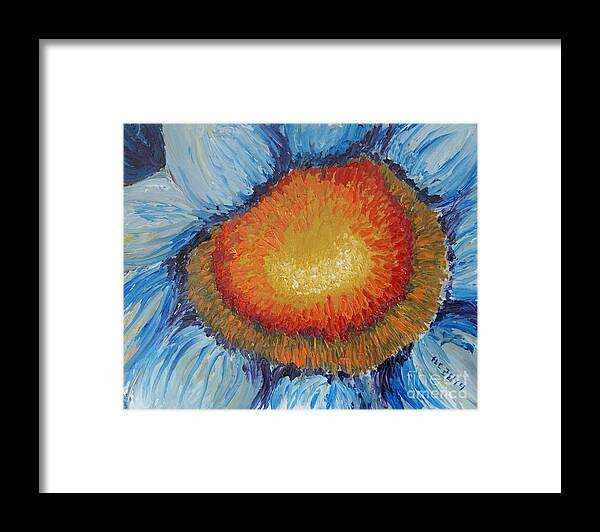 Spring Framed Print featuring the painting Spring flowers by Theresa Cangelosi
