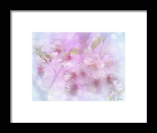Pink Framed Print featuring the photograph Spring Is Here by Eena Bo