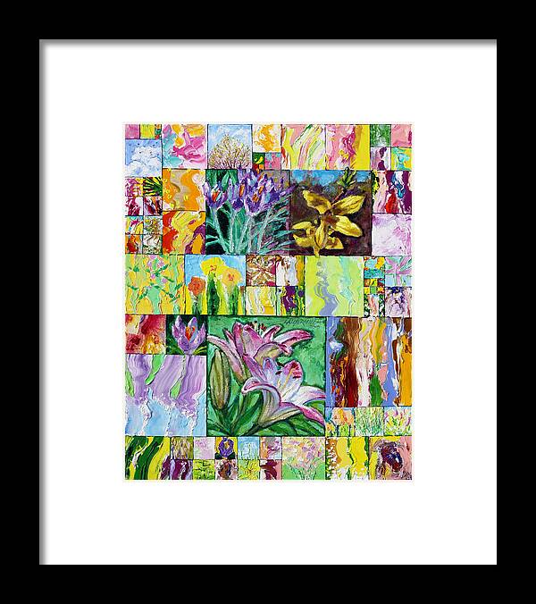 Spring Framed Print featuring the painting Spring Memories by John Lautermilch