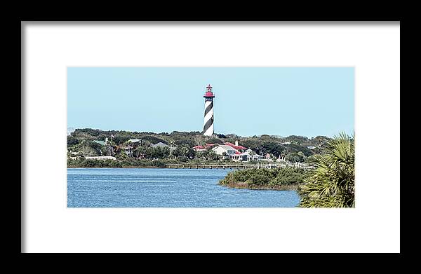 St. Augustine Framed Print featuring the photograph St. Augustine Lighthouse by William Bitman