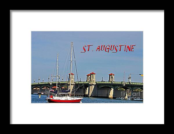 Florida Framed Print featuring the photograph St. Augustine by Lydia Holly