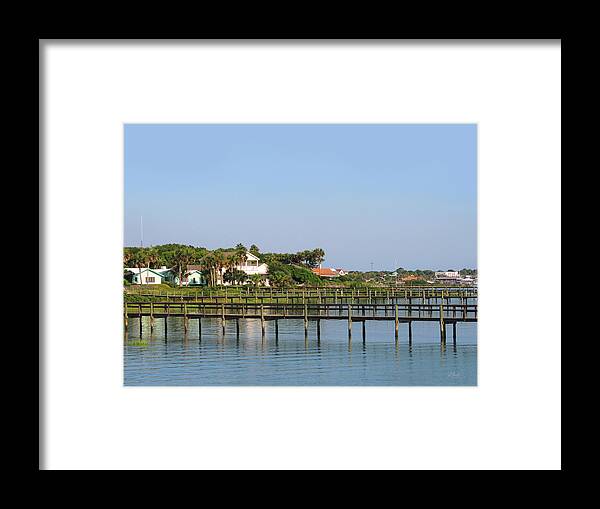 Saint Framed Print featuring the photograph St. Augustine Morning by Gordon Beck