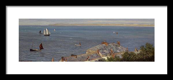 St Ives Framed Print featuring the painting St Ives by Charles Sim Mottram