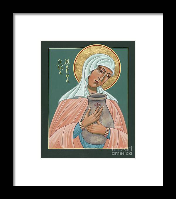 St Martha Of Bethany Framed Print featuring the painting St Martha of Bethany by William Hart McNichols