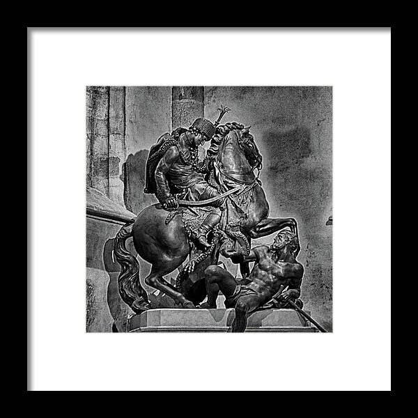 St Martin Framed Print featuring the photograph St. Martin and the Beggar by C H Apperson