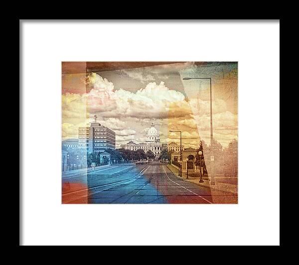 St. Paul Framed Print featuring the photograph St. Paul Capital Building by Susan Stone