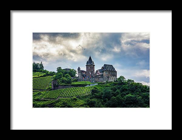 Castle Framed Print featuring the photograph Stahleck Castle by David Morefield