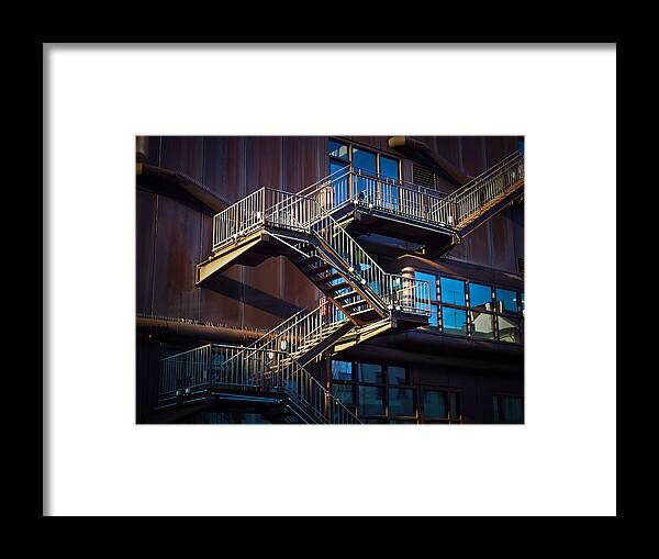 Creative Framed Print featuring the photograph Stairs by Michael Gaida