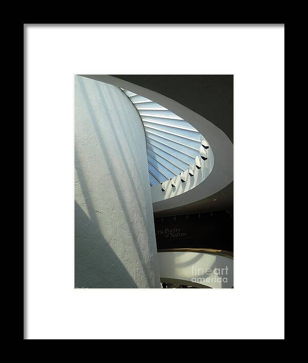 Abstract Framed Print featuring the photograph Stairway Abstract by Lyric Lucas