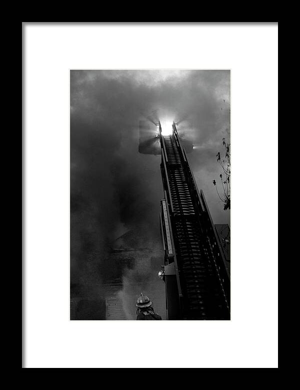 Fire Framed Print featuring the photograph Stairway to Heaven by Brian N Duram