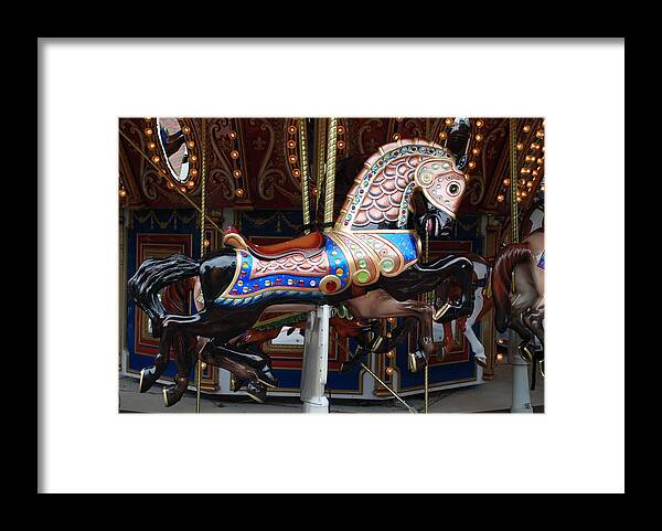 Pop Art Framed Print featuring the photograph Stallion by Rob Hans