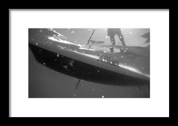 Sup Framed Print featuring the photograph Stand Up Paddle Boarding by Brad Scott