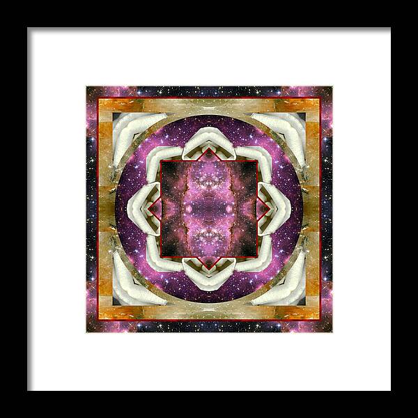 Yoga Art Framed Print featuring the photograph Star Birth by Bell And Todd