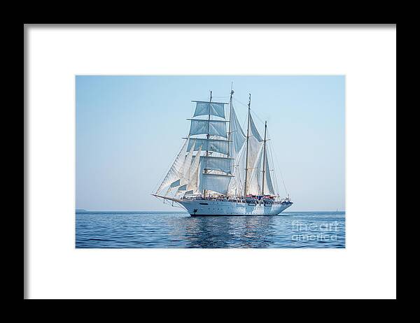 Aegis Framed Print featuring the photograph Star Flyer III by Hannes Cmarits