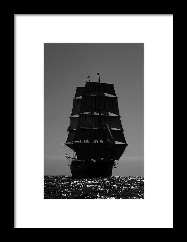 Sailing Framed Print featuring the photograph Star of India by David Shuler