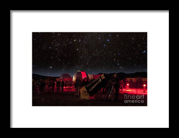 Astronomy Framed Print featuring the photograph Star Party by Larry Landolfi