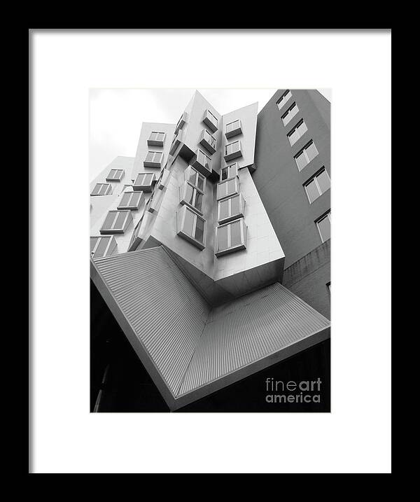 Boston Framed Print featuring the photograph Stata Center 3 by Randall Weidner