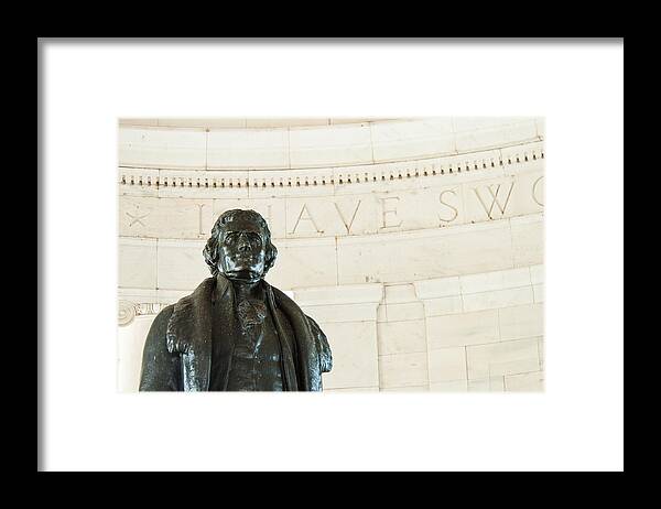 Color Image Framed Print featuring the photograph Stately profile by Brian Green
