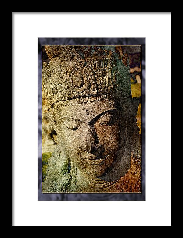 Stature Framed Print featuring the photograph Statue 2 by WB Johnston