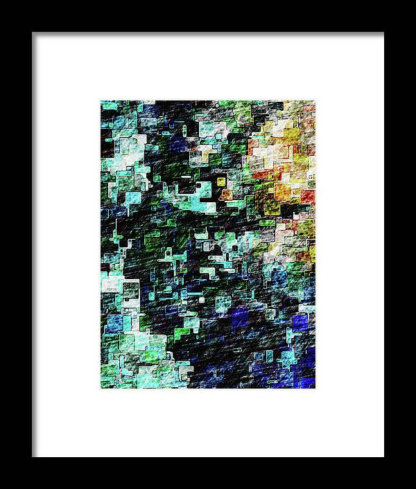 Macro Framed Print featuring the digital art Statue In The Sky by Phil Perkins