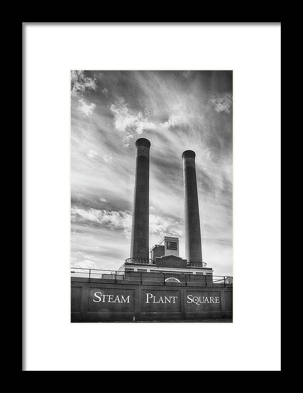 Steam Framed Print featuring the photograph Steam Plant Square by Hugh Smith