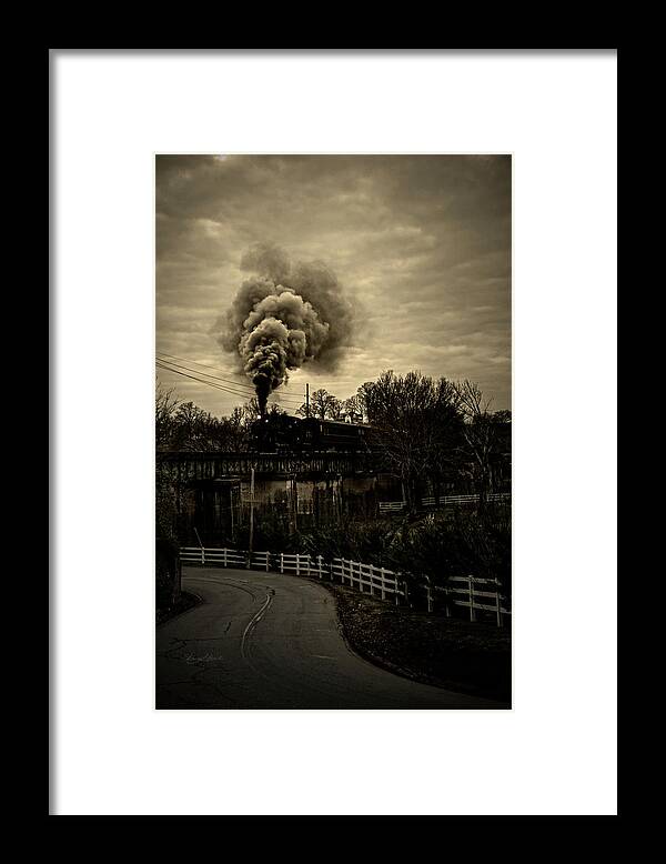 Knoxville Framed Print featuring the photograph Steam by Sharon Popek