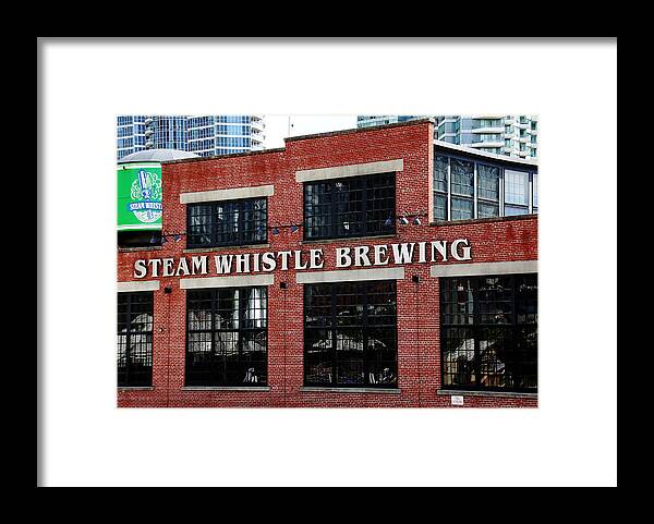 Toronto Framed Print featuring the photograph Steam Whistle Brewing by Debbie Oppermann