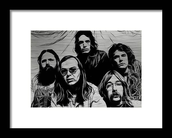 Steely Dan Framed Print featuring the mixed media Steely Dan Collection by Marvin Blaine