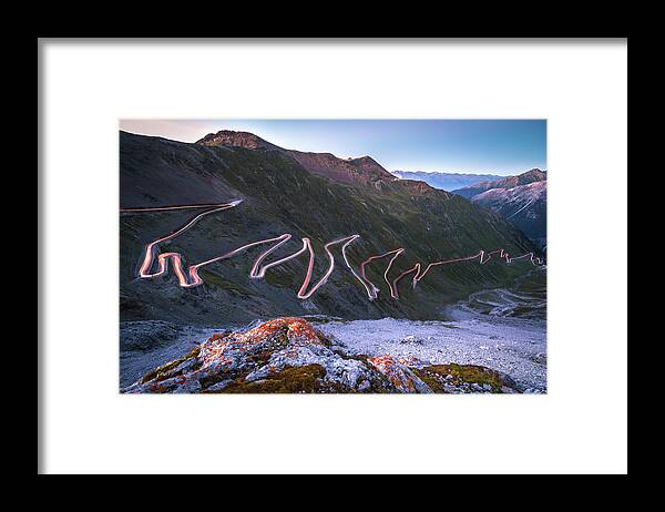 Stelvio Framed Print featuring the photograph Stelvio pass by Stefano Termanini