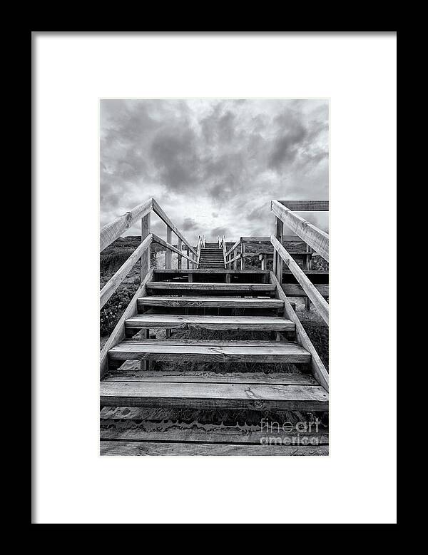 Stairs Framed Print featuring the photograph Step on up by Linda Lees