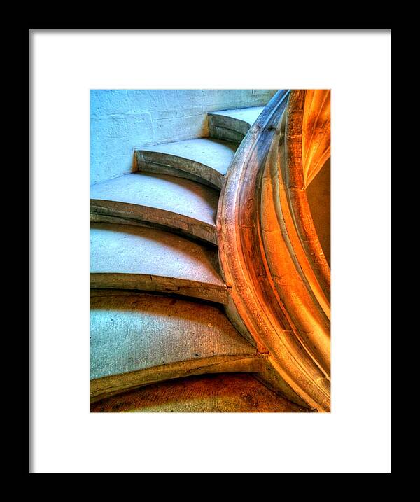 Germany Framed Print featuring the photograph Steps to an organ loft by Jenny Setchell