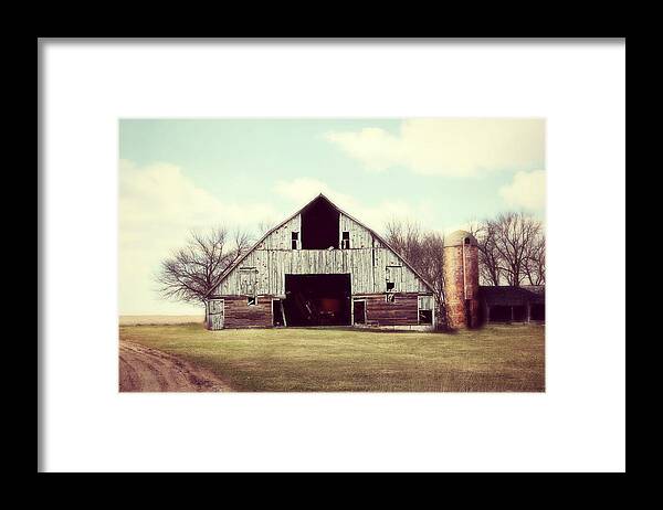 Barn Framed Print featuring the photograph Long Gone #1 by Julie Hamilton