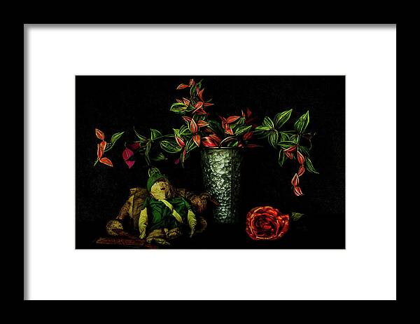 Still Life Framed Print featuring the photograph Still Life # 2 by Tom and Pat Cory