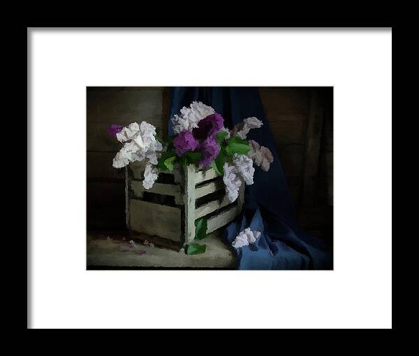 Still Life Framed Print featuring the photograph Still Life Lilac by David Dehner
