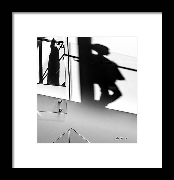 Shadows Framed Print featuring the photograph Still Shadows by Steven Milner