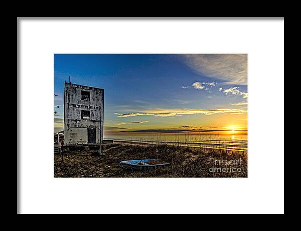 Surf City Framed Print featuring the photograph Still Standing by DJA Images