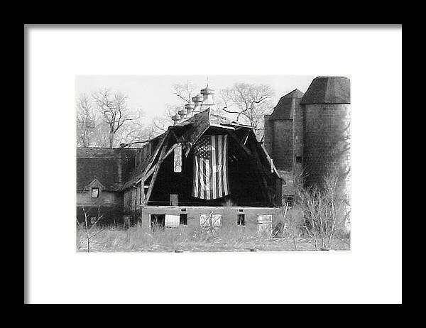 Barn Framed Print featuring the photograph Still Standing by Stephen King