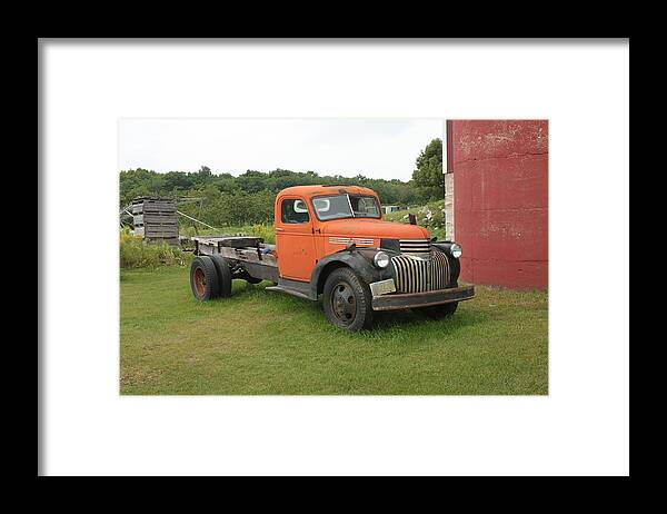 Car Framed Print featuring the photograph Still Working by Ira Marcus