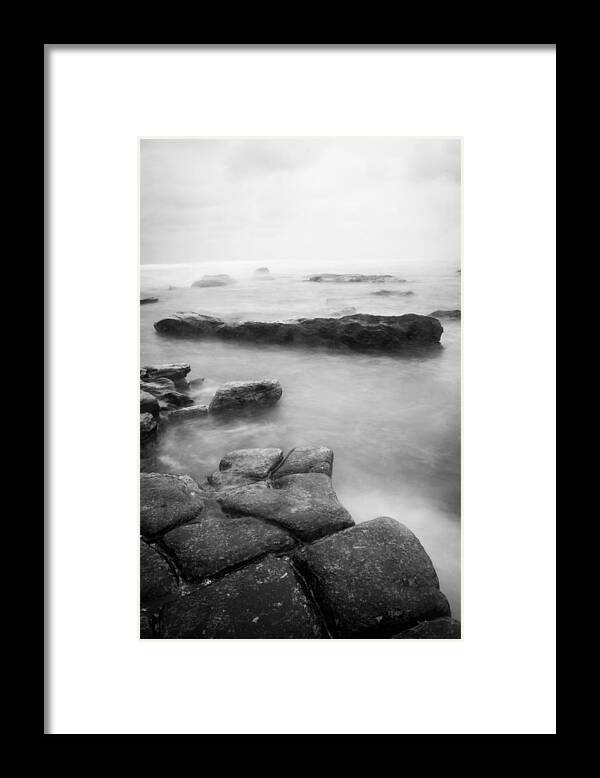 Monochrome Framed Print featuring the photograph Stillness and Strength by Parker Cunningham