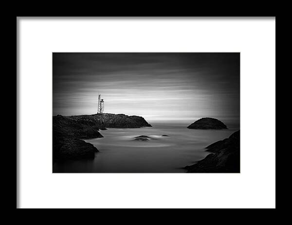 Stokksnes Framed Print featuring the photograph Stokksnes Lighthouse by Ian Good