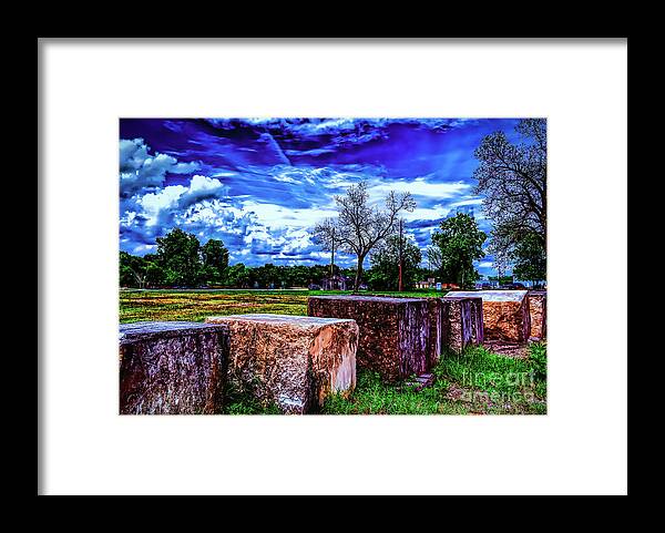 Stones Framed Print featuring the photograph Stones by JB Thomas