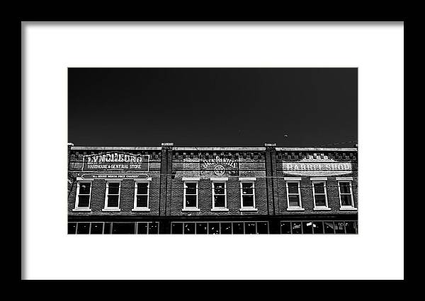 Stores Framed Print featuring the photograph Store Fronts by George Taylor