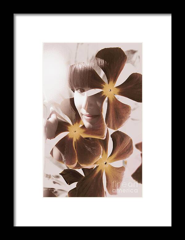 Girl Framed Print featuring the photograph Stories of fleeting romance by Jorgo Photography