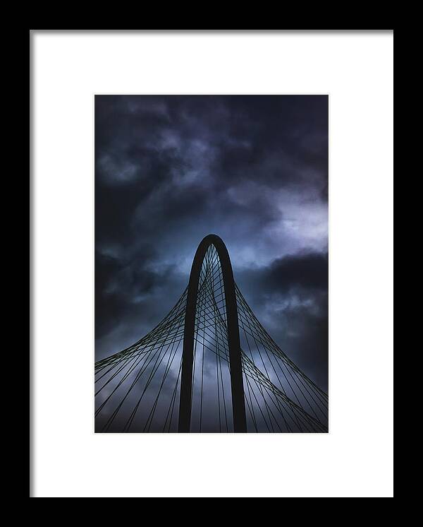 Dallas Framed Print featuring the photograph Storm Light by Peter Hull